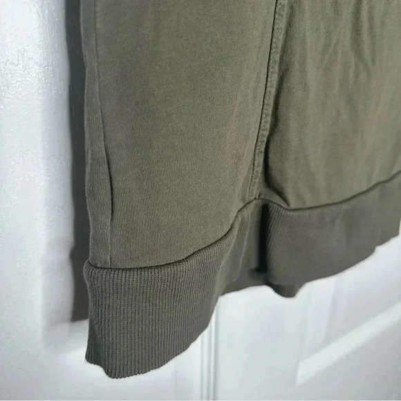 Smart  Set Sweatshirt Zippered Green Size Extra Small - Picture 8 of 16